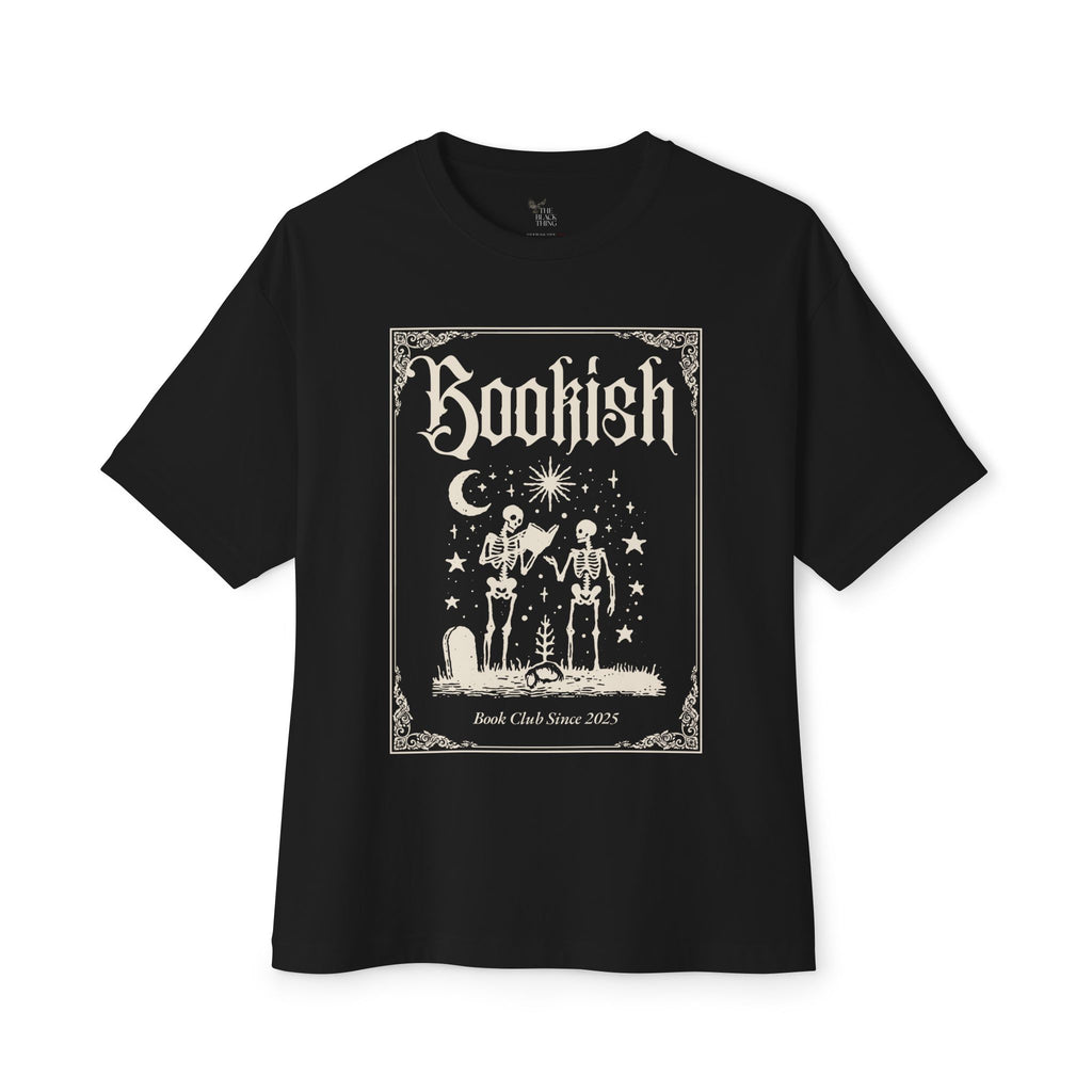 Bookish – TBT Gothic Black Tee | Halloween Edition