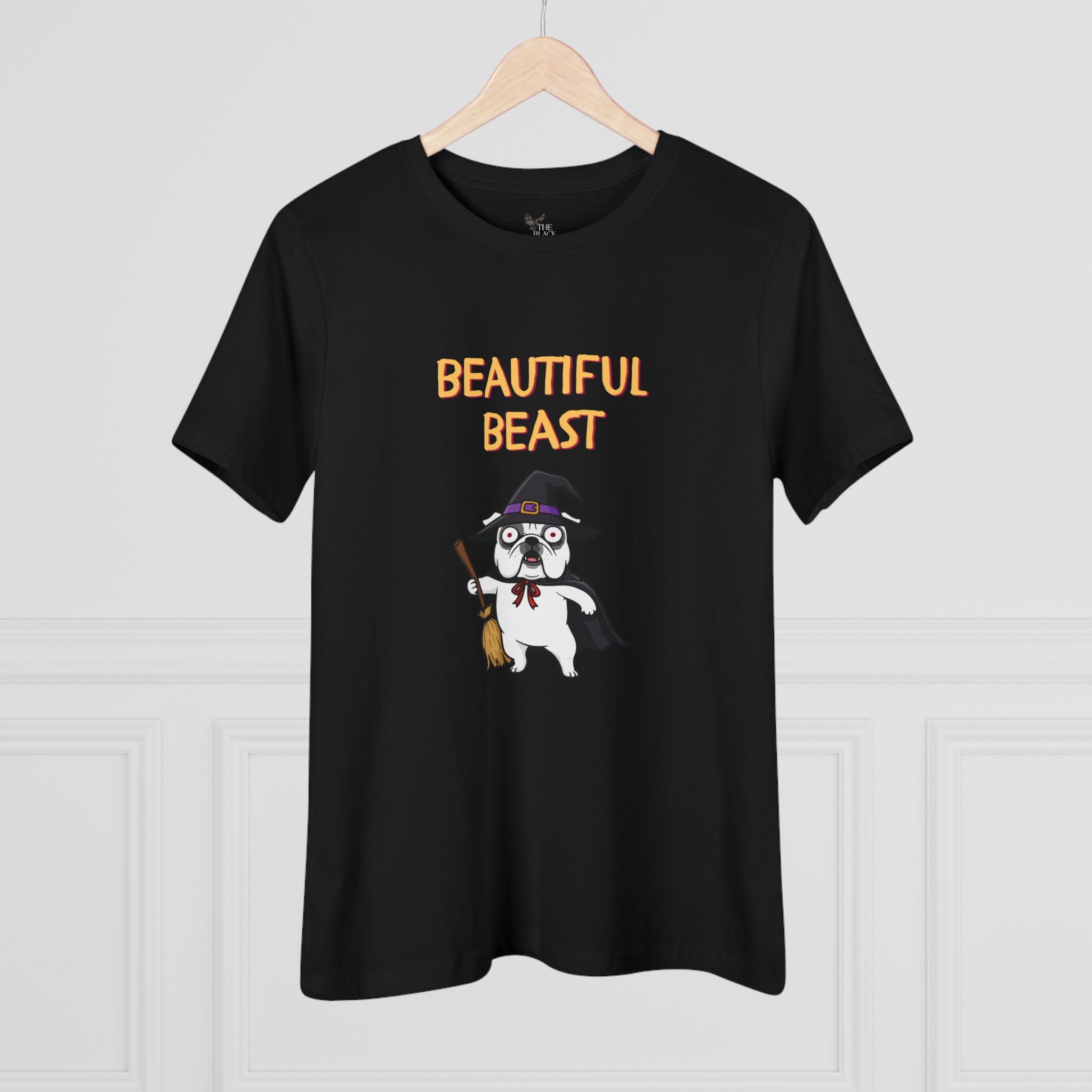 Beautiful Beast – TBT Cotton Black Tee – The Black Thing