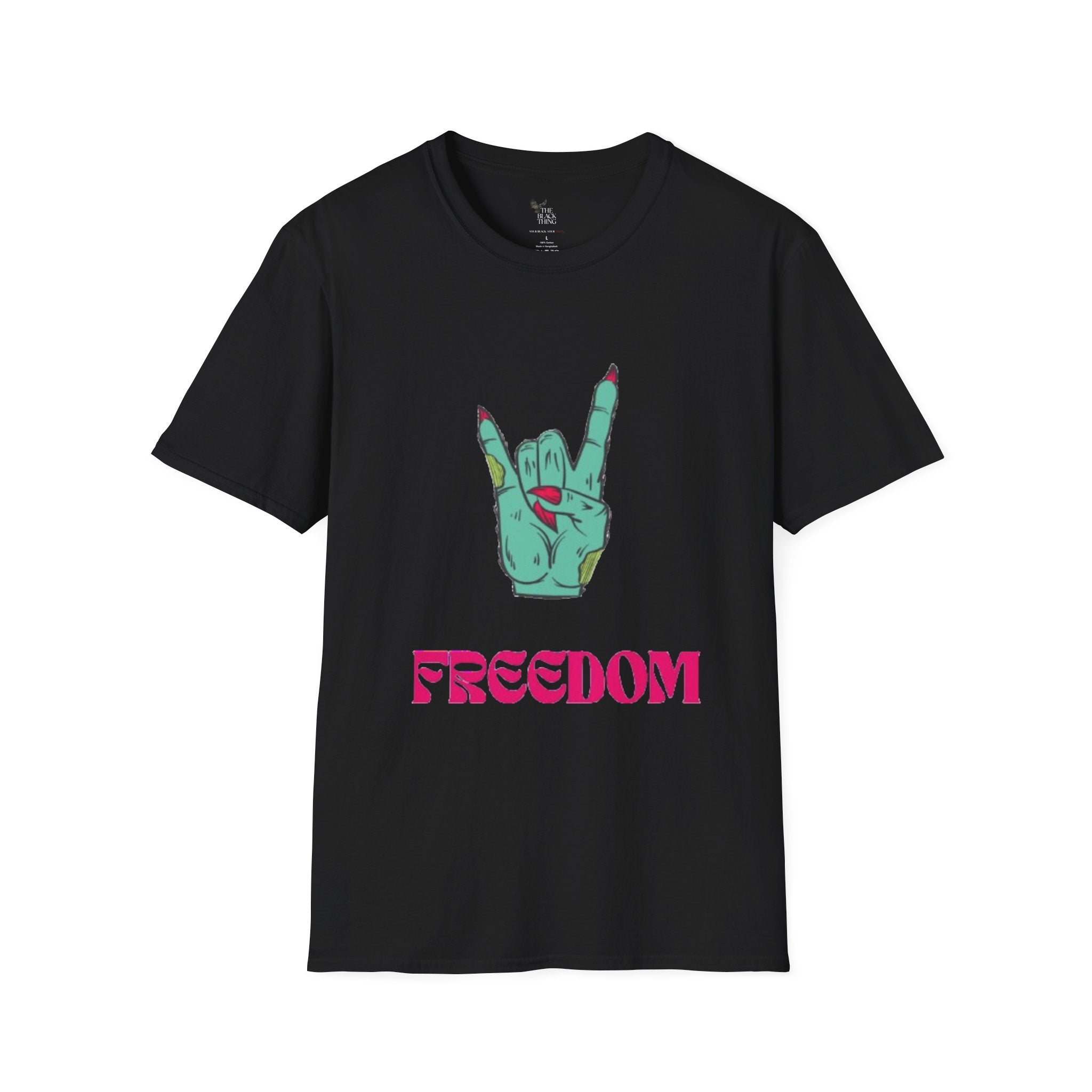 Freedom - TBT Unisex Rocker T-Shirt | Halloween Edition