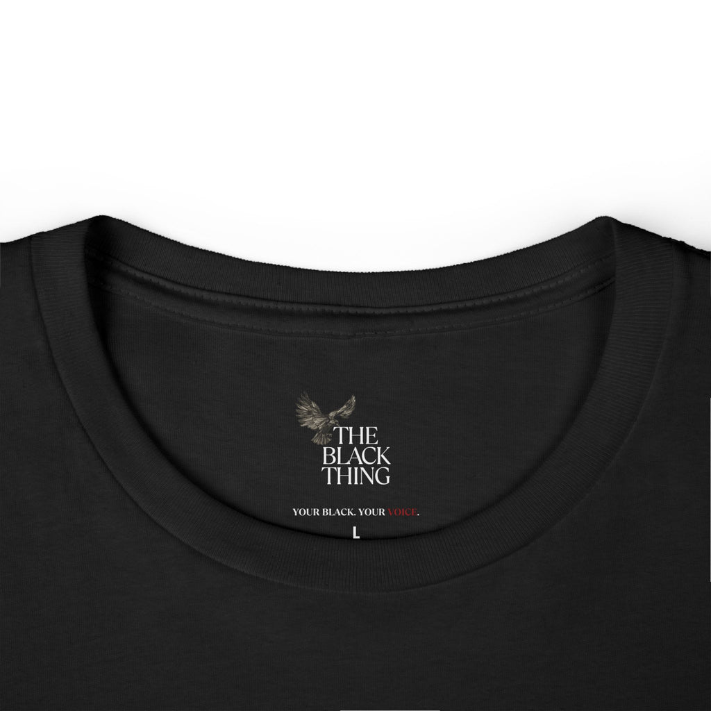 Retro Vibes – TBT Cotton Black Tee