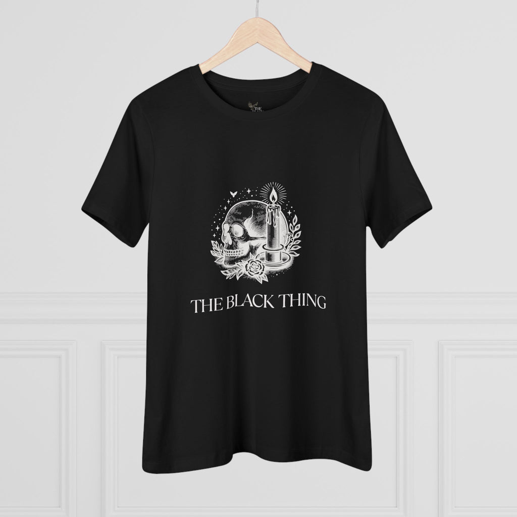 The Mystic Skull: TBT Gothic Streetwear Tee