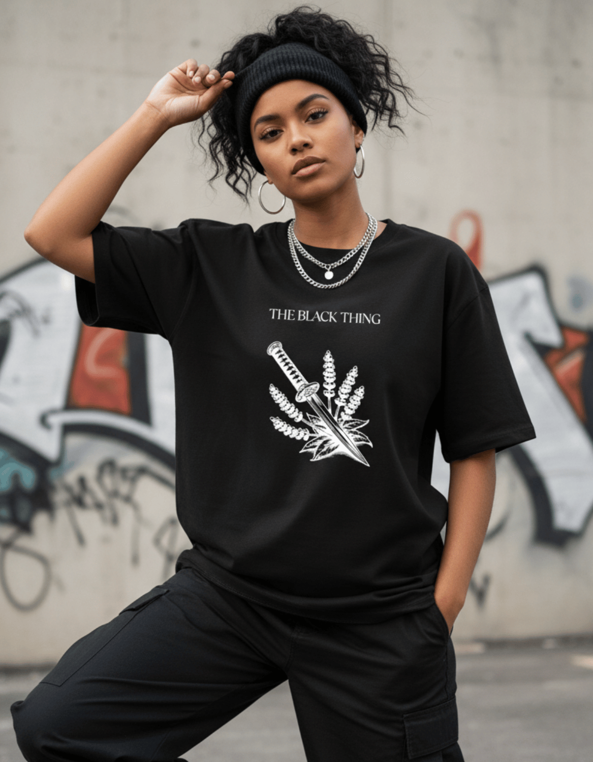 The Blunt Blade – TBT Cotton Black Tee