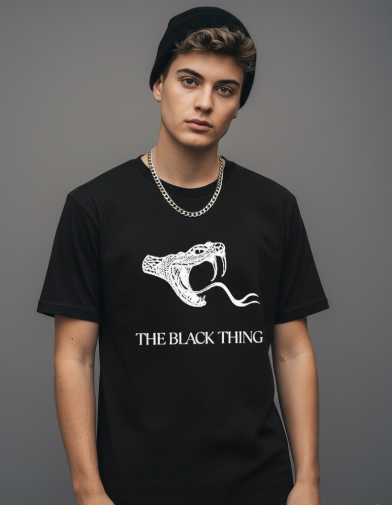 Serpent Strike – TBT Signature Black Tee