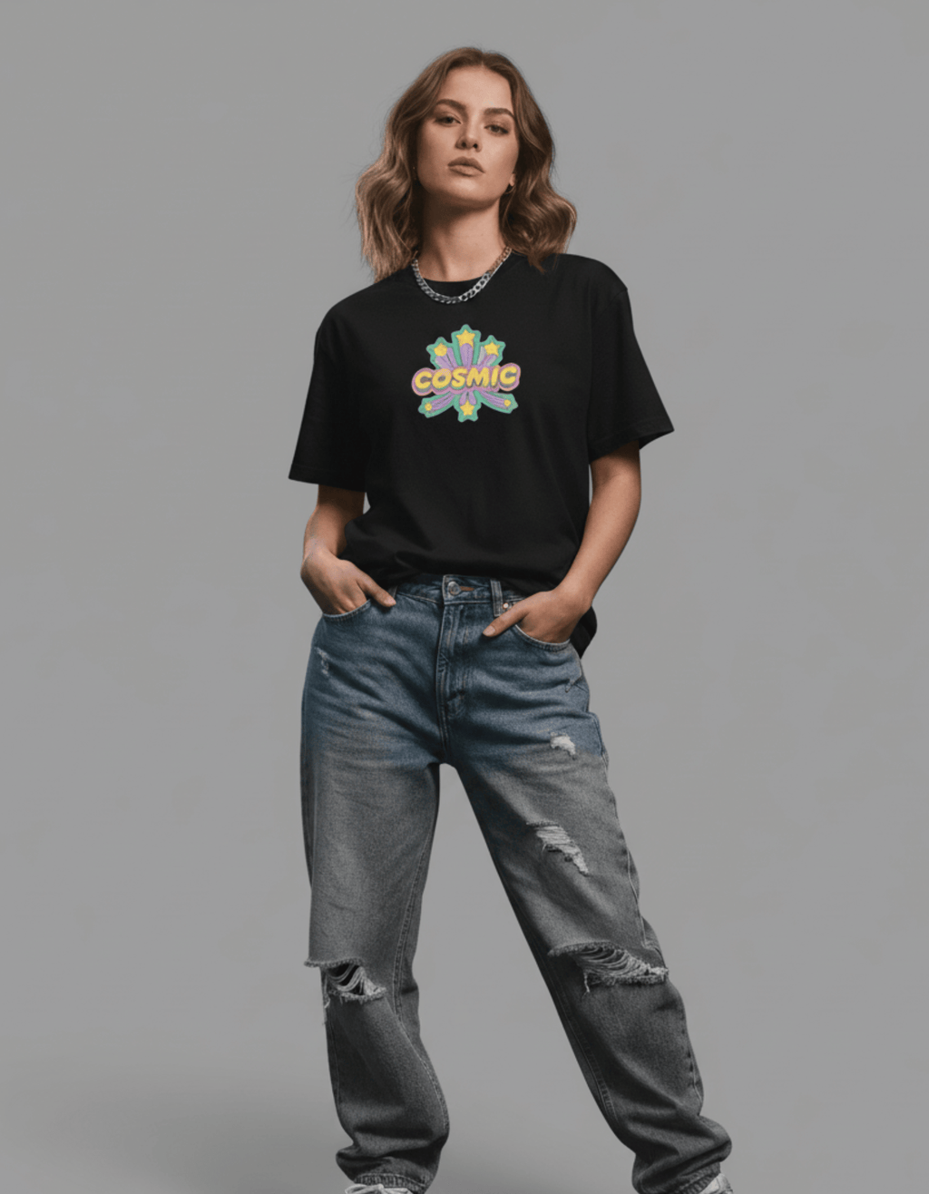 Cosmic – TBT Unisex Exclusive Black Tee