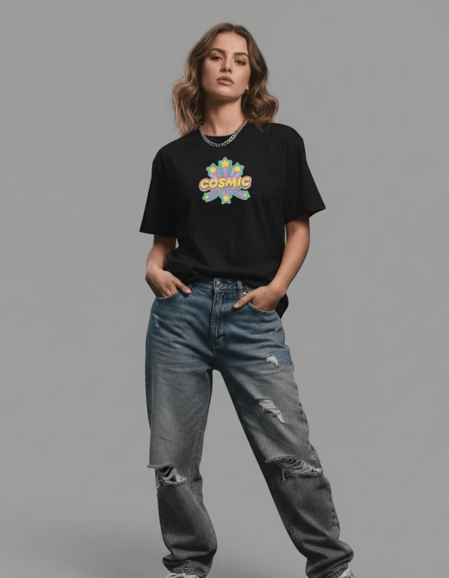 Cosmic – TBT Unisex Exclusive Black Tee