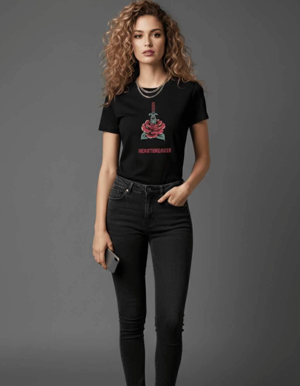 Heartbreaker – TBT Unisex Classic Black Tee