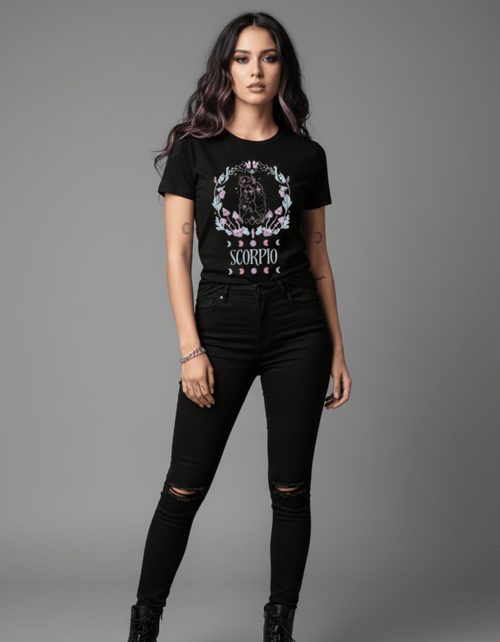 Scorpio – TBT Premium Women's Black Tee