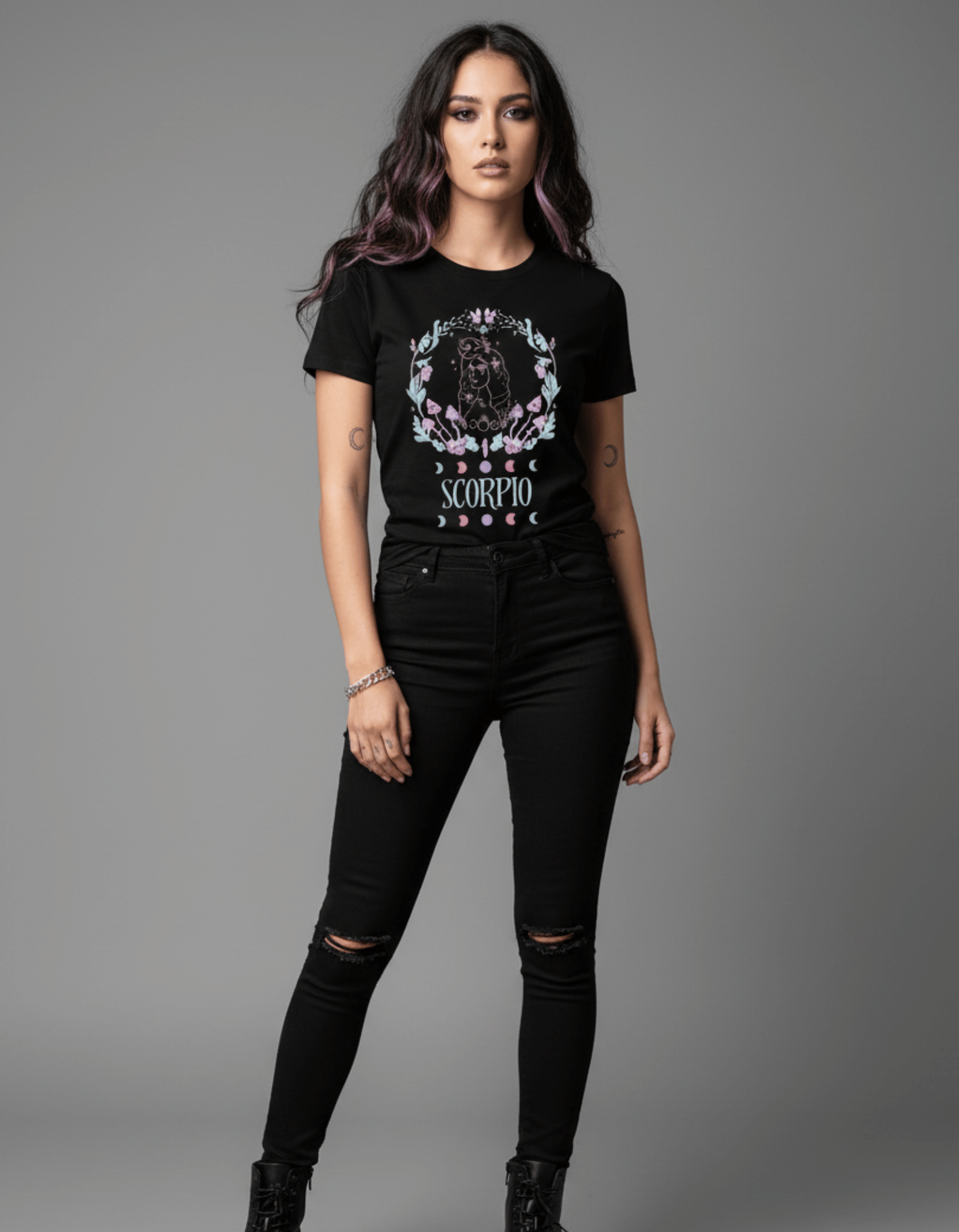 Scorpio – TBT Premium Women's Black Tee