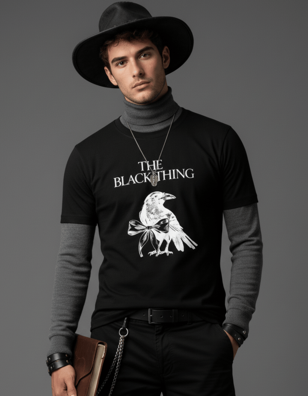The Black Raven – TBT Cotton Black Tee