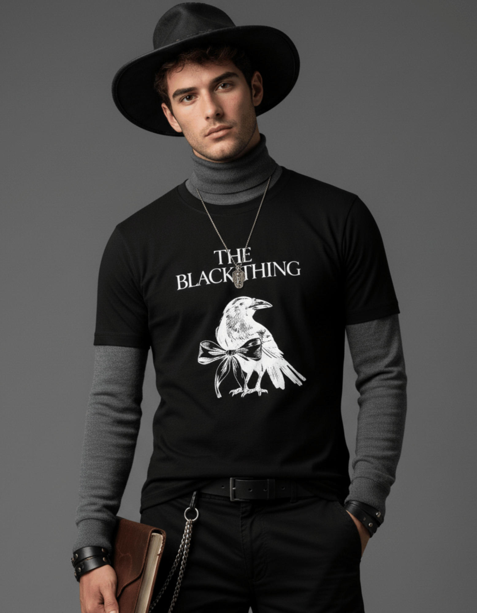 The Black Raven – TBT Cotton Black Tee