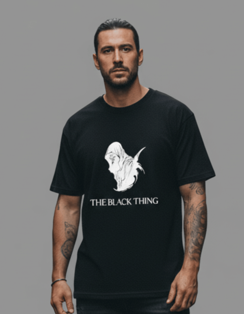 The Shadow Saint – TBT Cotton Black Tee