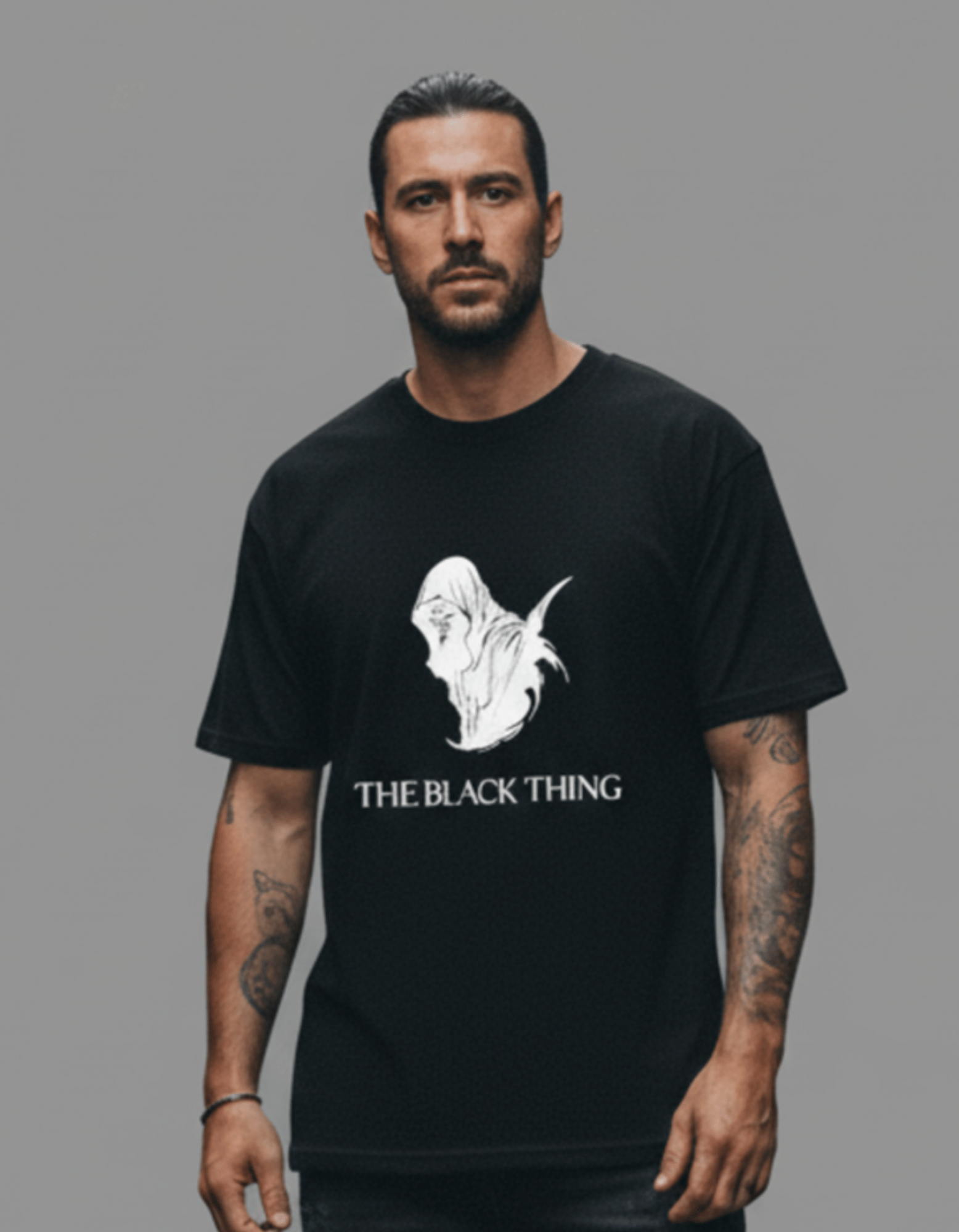The Shadow Saint – TBT Cotton Black Tee
