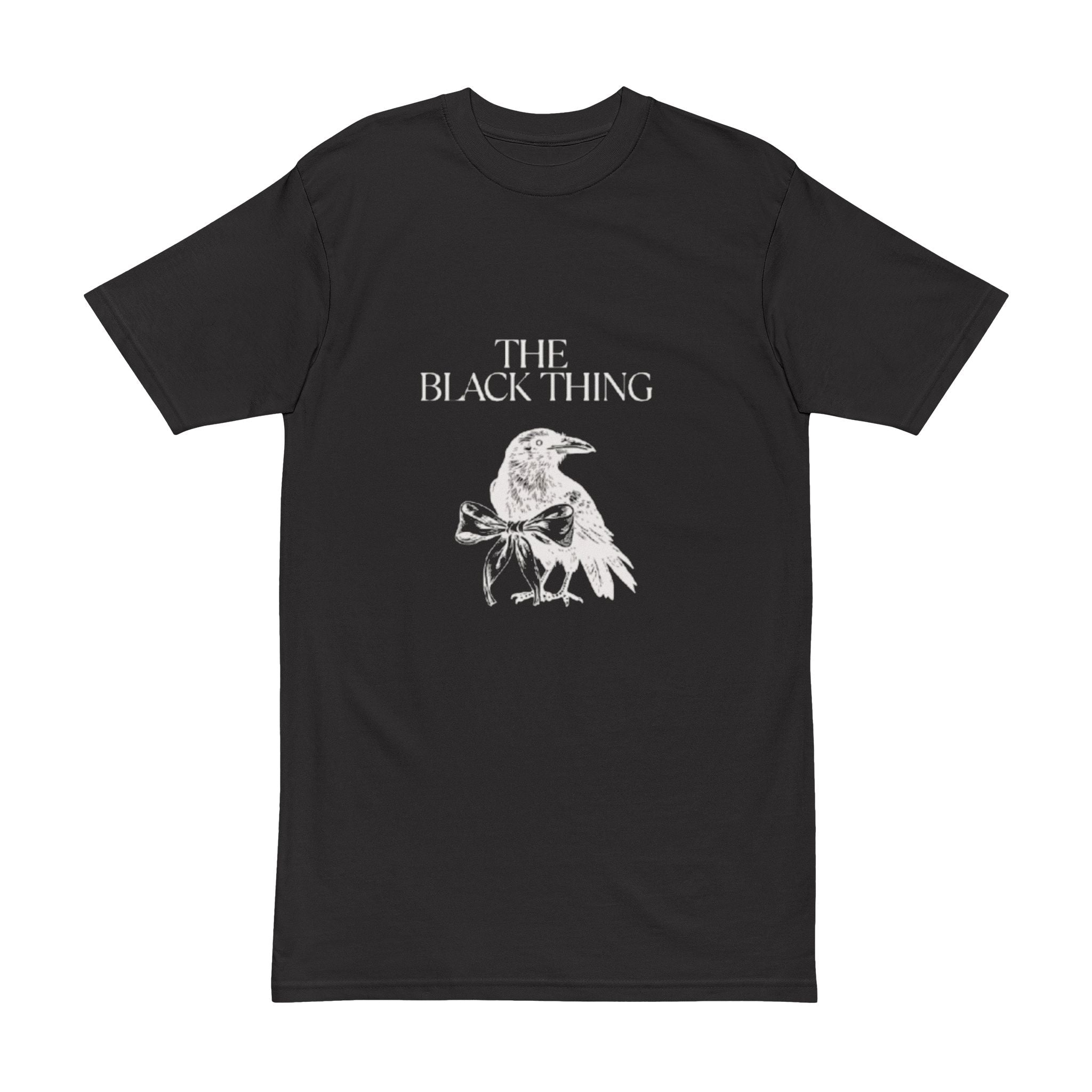 The Black Raven – TBT Cotton Black Tee