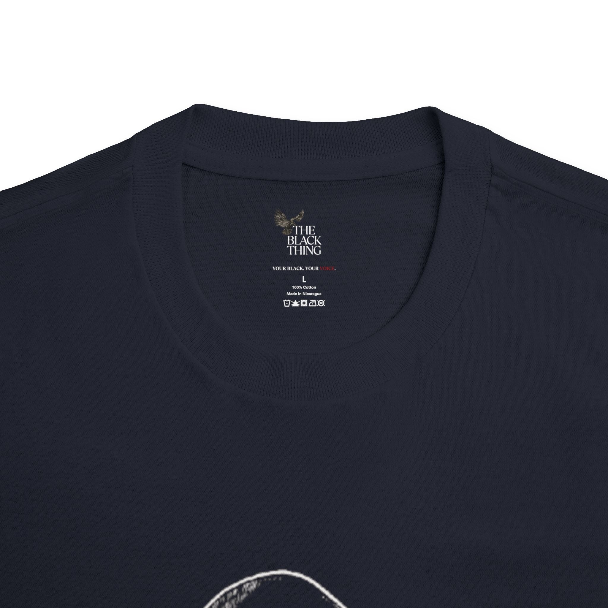 Skull & Roses – TBT Cotton Black Tee