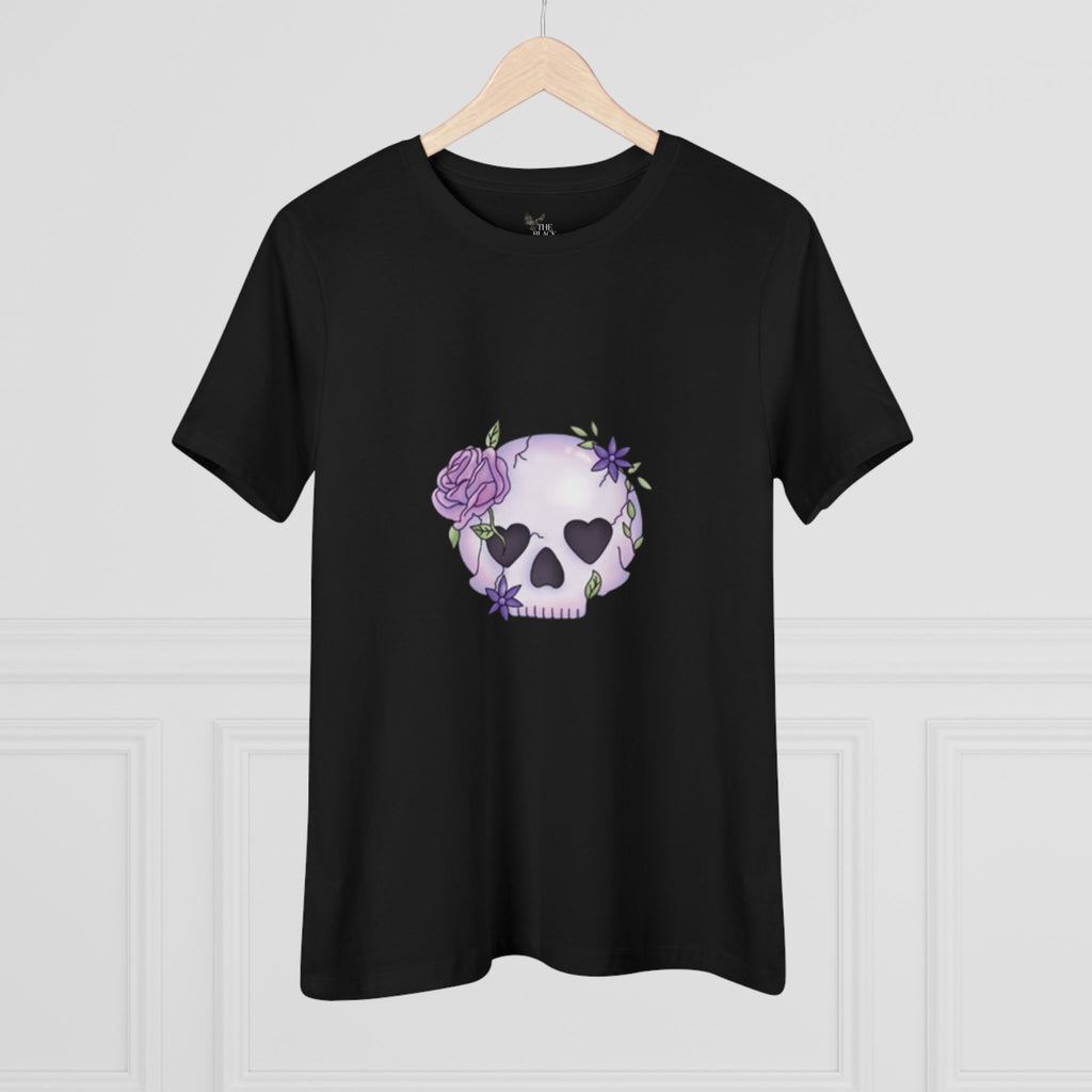 Heartbreaker Skull – TBT Cotton Black Tee