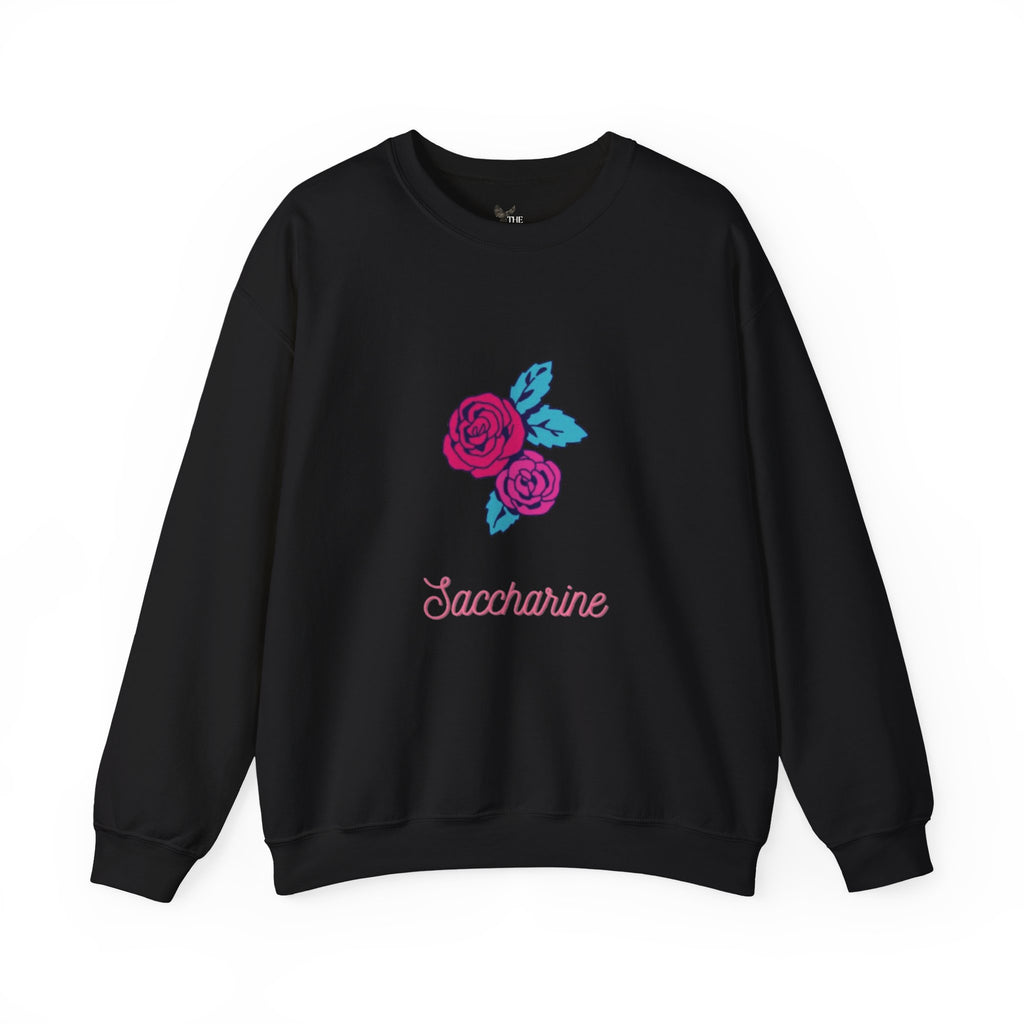 Saccharine – TBT Black Crewneck Sweatshirt