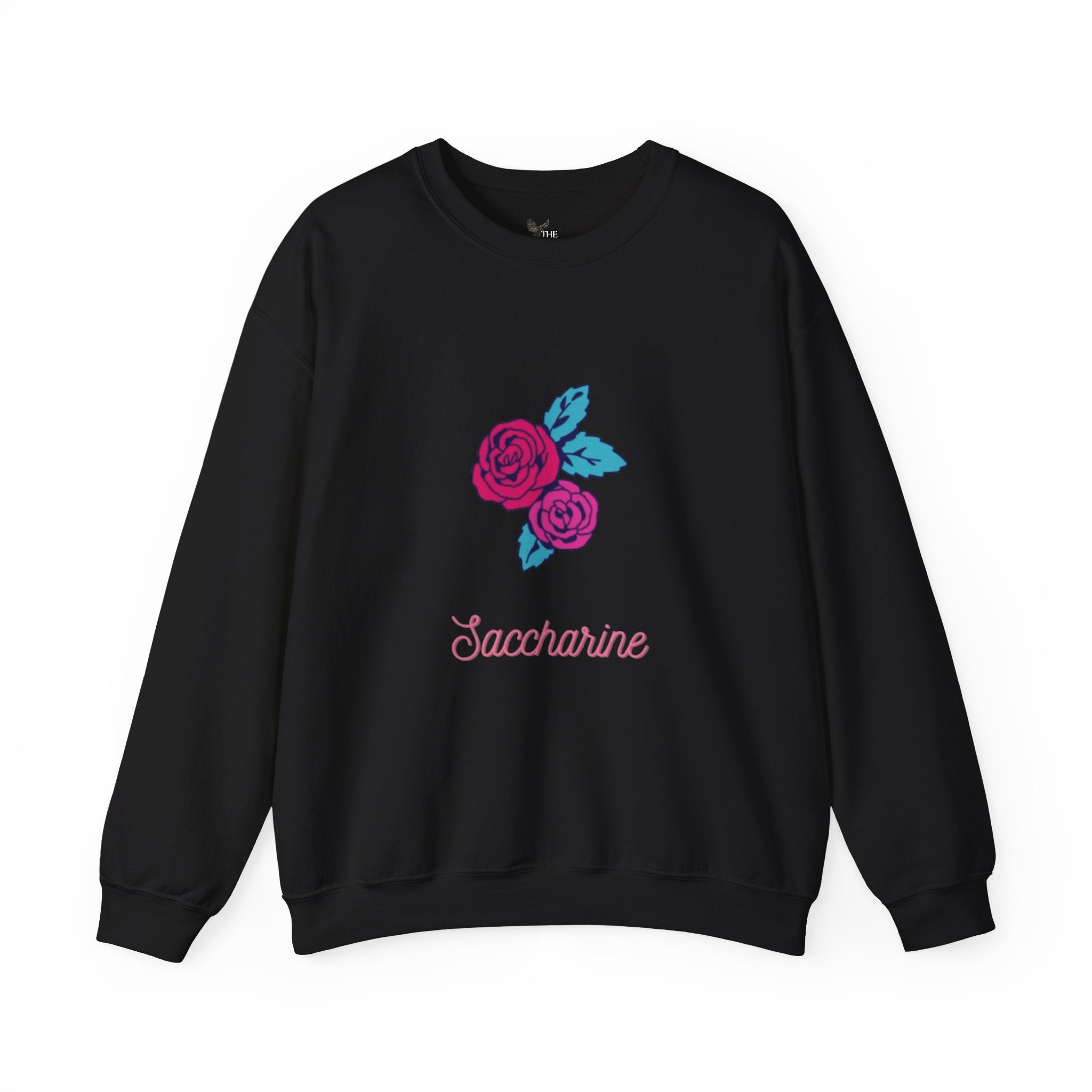 Saccharine – TBT Black Crewneck Sweatshirt
